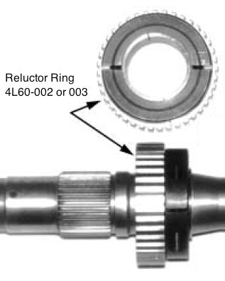 Reluctor Rings 4L60-002 and 4L60-003 Speed Sensor,Reluctor Ring - V8 Swaps by JTR Stealth