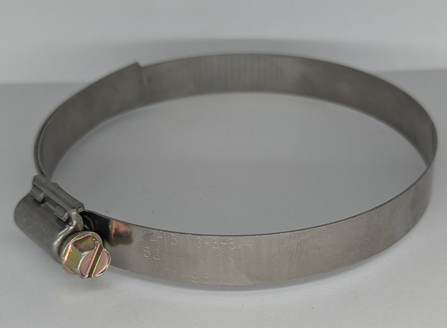 Breeze Liner Hose Clamp Range 2-13/16" to 3-3/4" Stainless-Steel