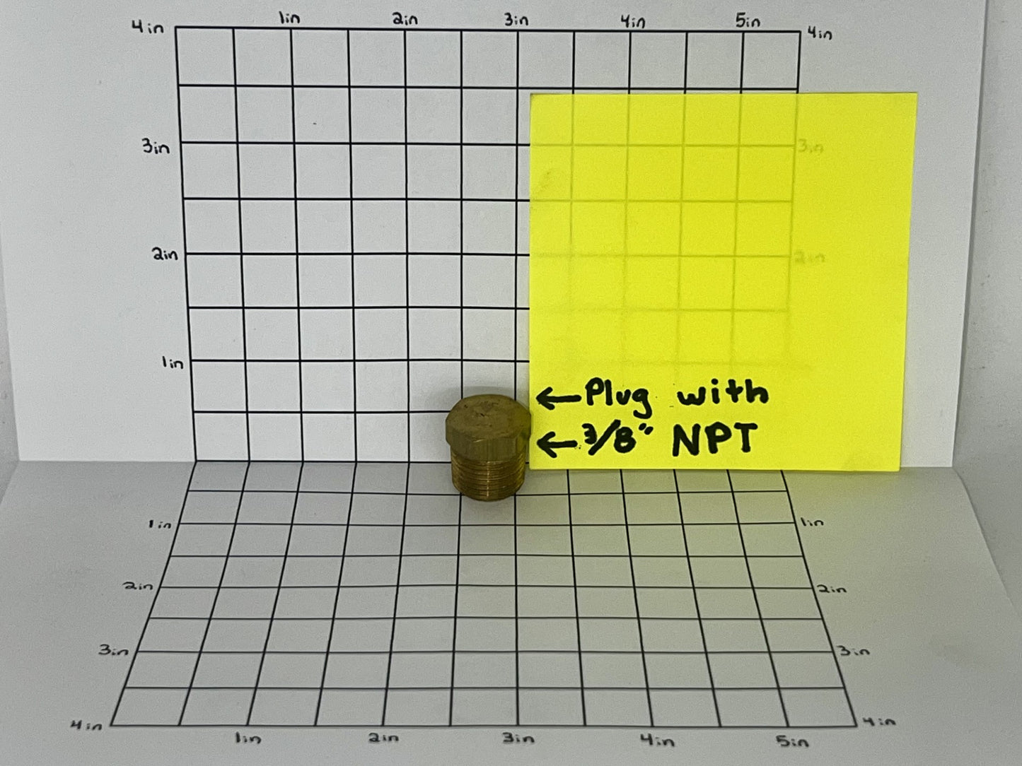 Tee 1-1/2" With 3/8" NPT Threaded Hole With GRND