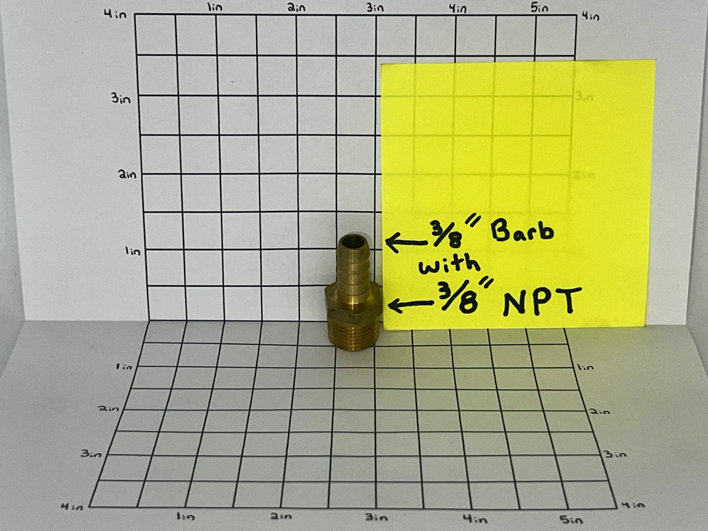 Tee 3/4" With 3/8" NPT