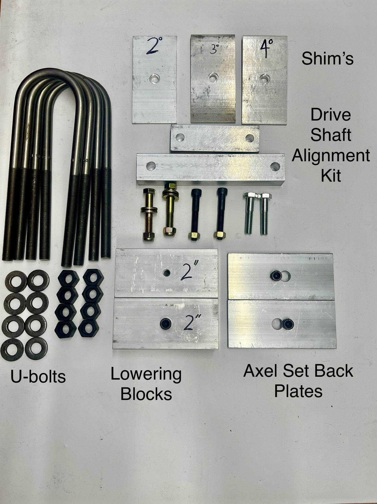 Ultimate Lowering Block Kit 2" Height