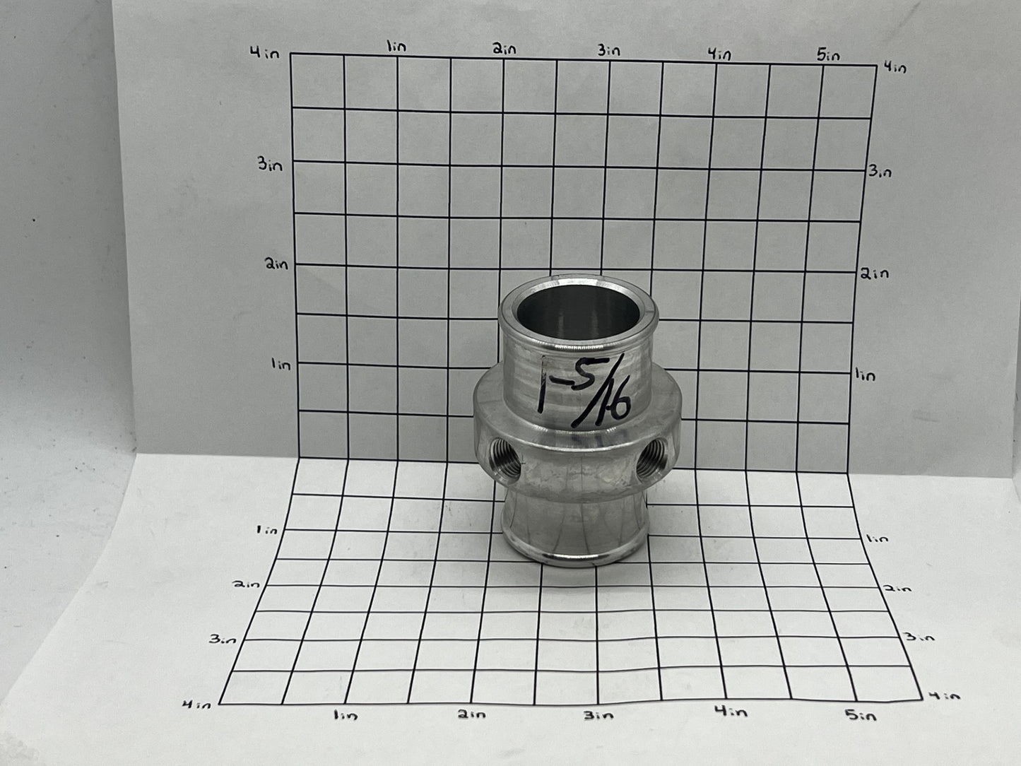 Tee 1-5/16" With 1/8" NPT (2) Threaded Holes