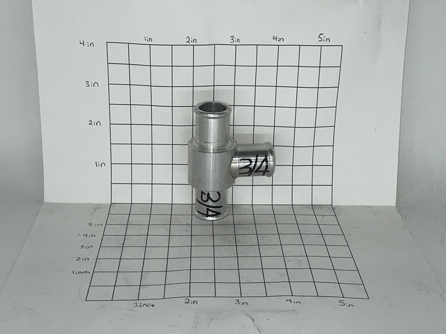 Tee 3/4" With 3/4" Stem