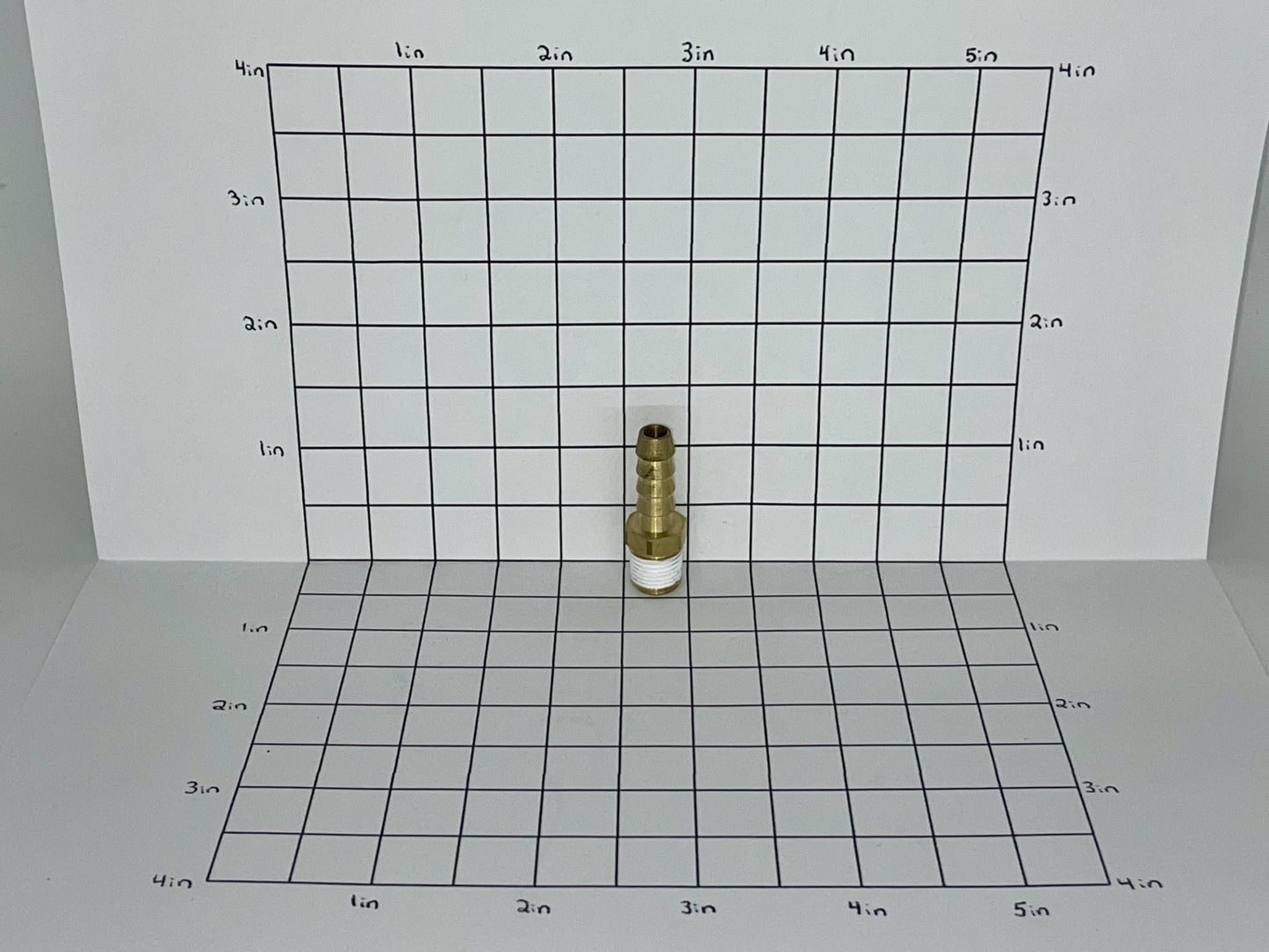 Transitional Hose Tee 1-5/16" X 1-9/16" With 1/8" (2) NPT Threaded Holes