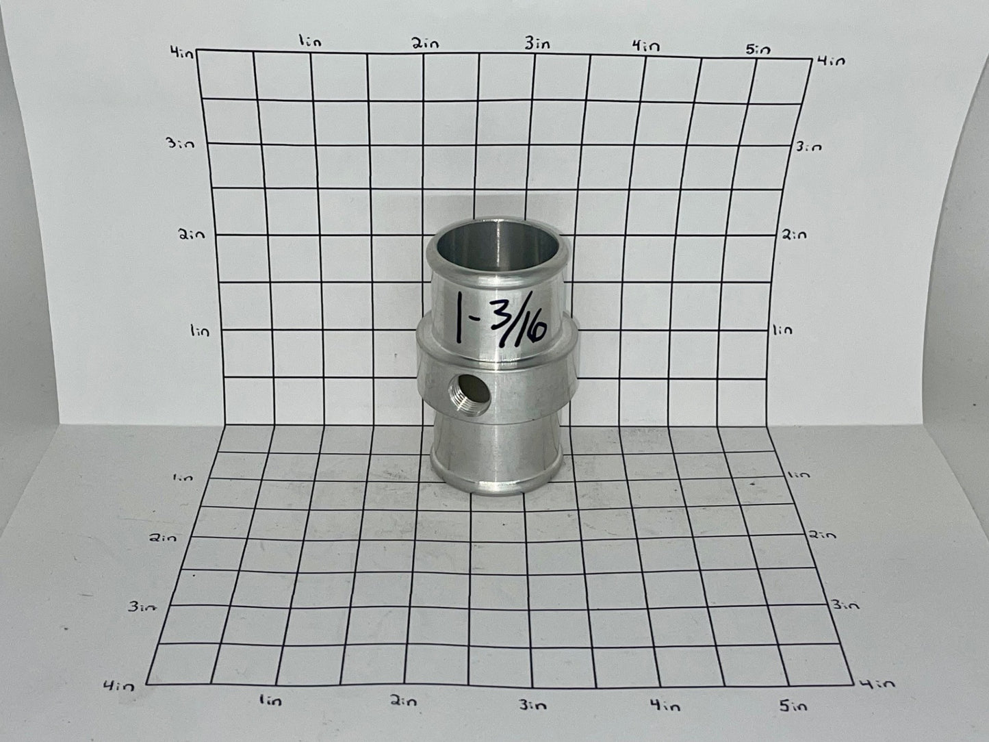 Tee 1-3/16" With 1/8" NPT Threaded Hole