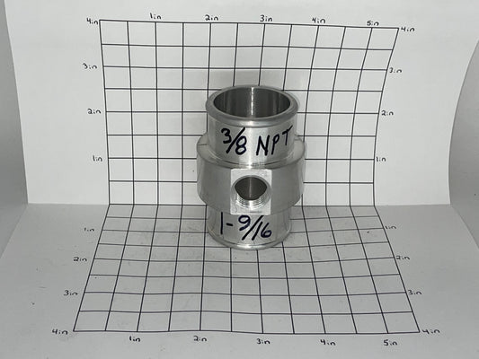 Tee 1-9/16" With 3/8" NPT Threaded Hole