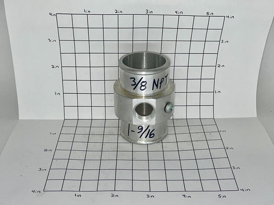 Tee 1-9/16" With 3/8" NPT Threaded Hole With GRND