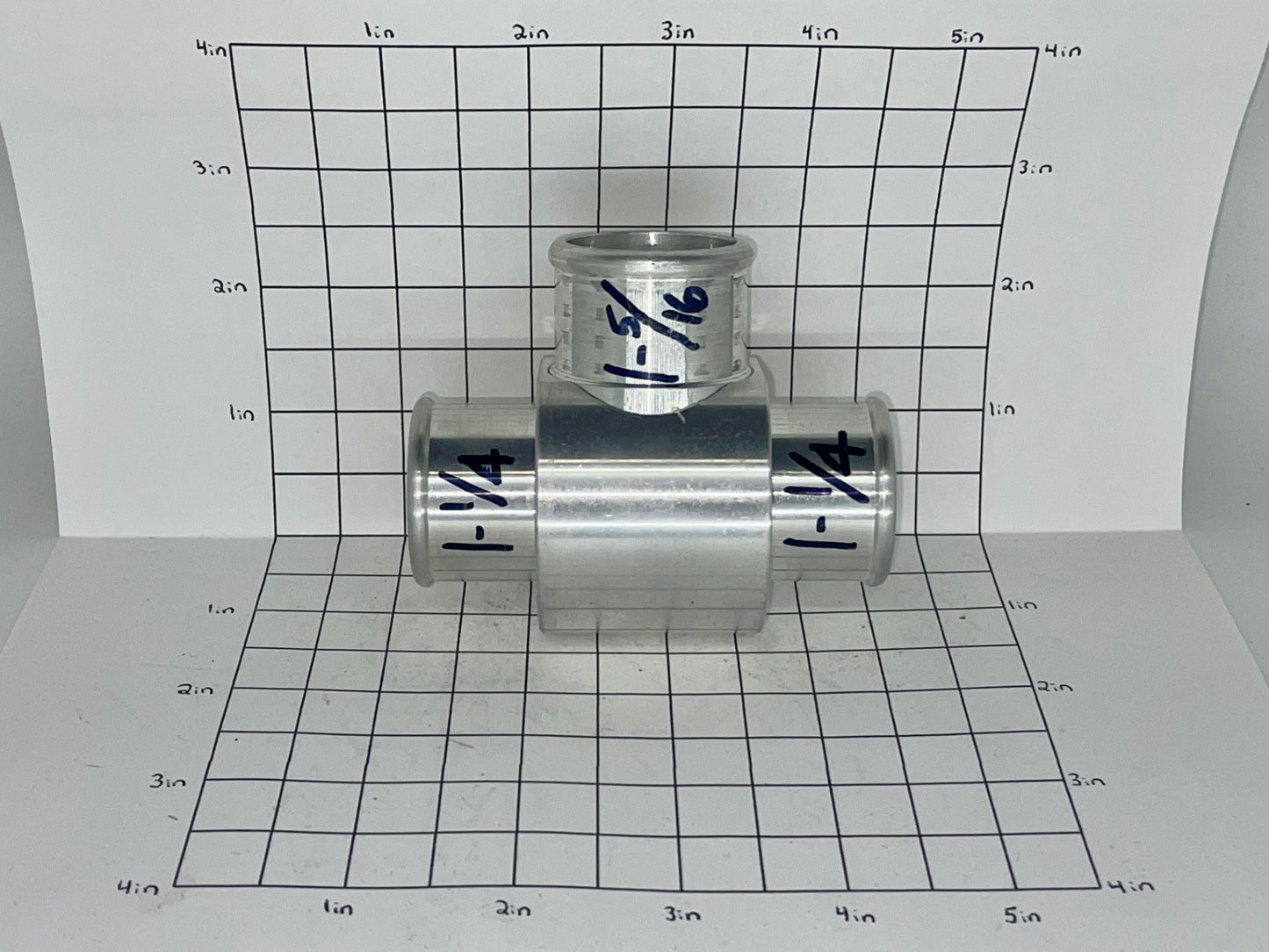 Tee 1-1/4" With 1-5/16" Stem