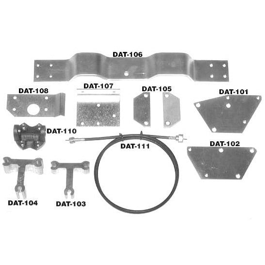 V-8 Mounting Kit for 1970–1978 Z Cars, Datsun Z V8 conversion Mounting Kit - V8 Swaps by JTR Stealth