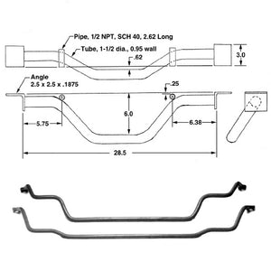 Volvo 200 Series V8 Motor Mount Mounts - V8 Swaps by JTR Stealth