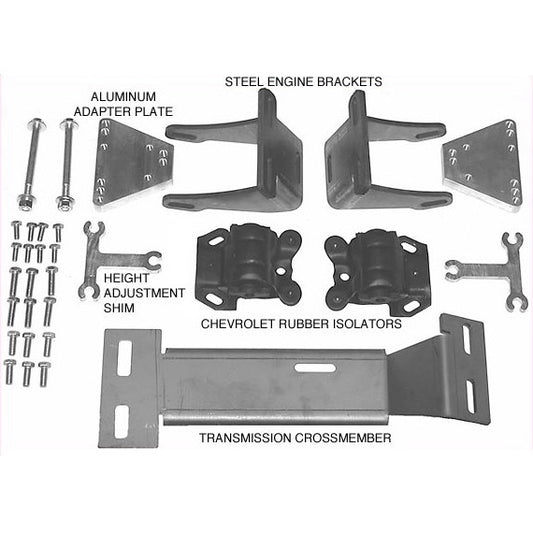 Volvo 700 Series V8 Motor Mounting Kit Mounting Kit - V8 Swaps by JTR Stealth